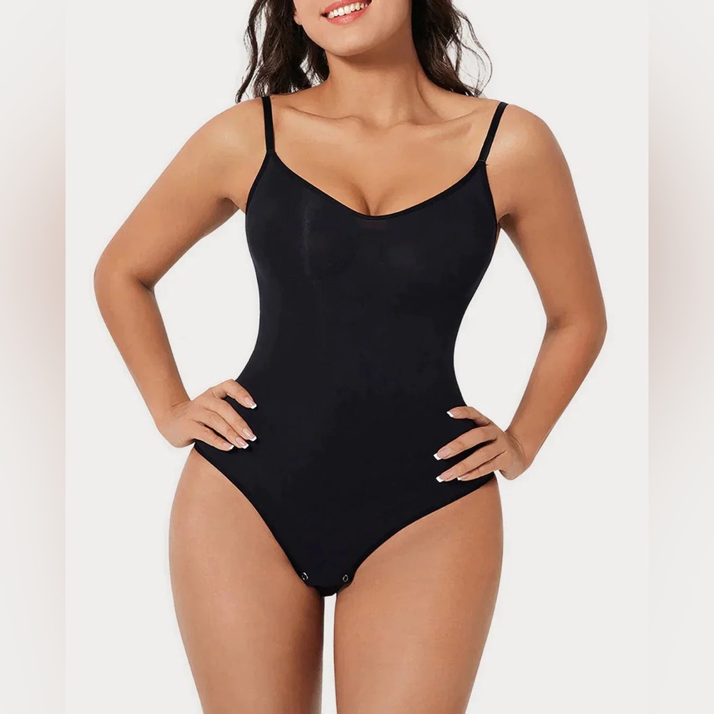 NWT HEYSHAPE 2 Viral Snatched Black Bodysuits Small